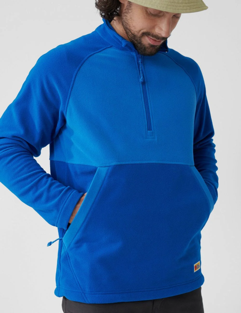 Vardag Lite Half Zip Fleece - Alpine Blue-UN Blue - Image 3