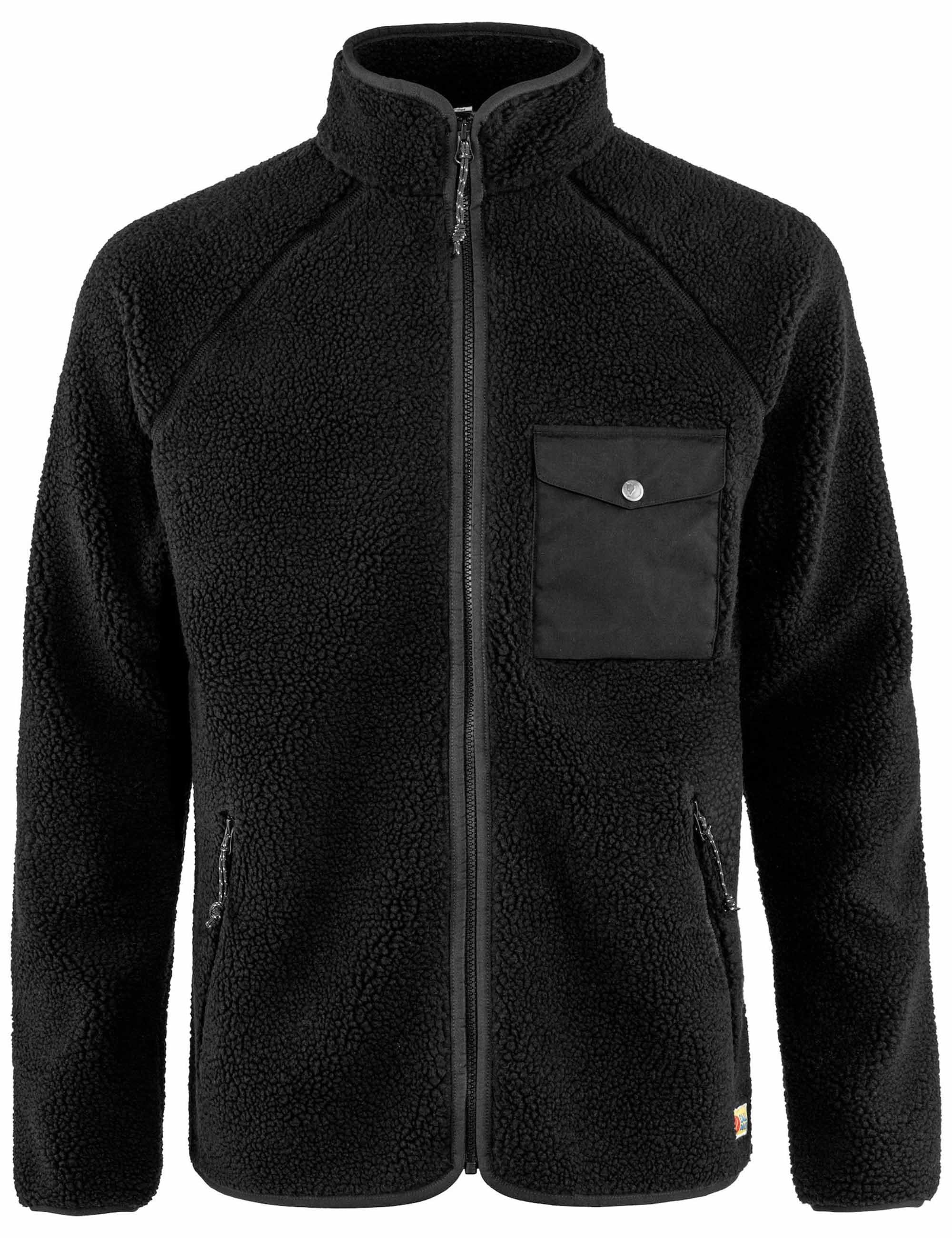 Vardag Pile Fleece Jacket- Black