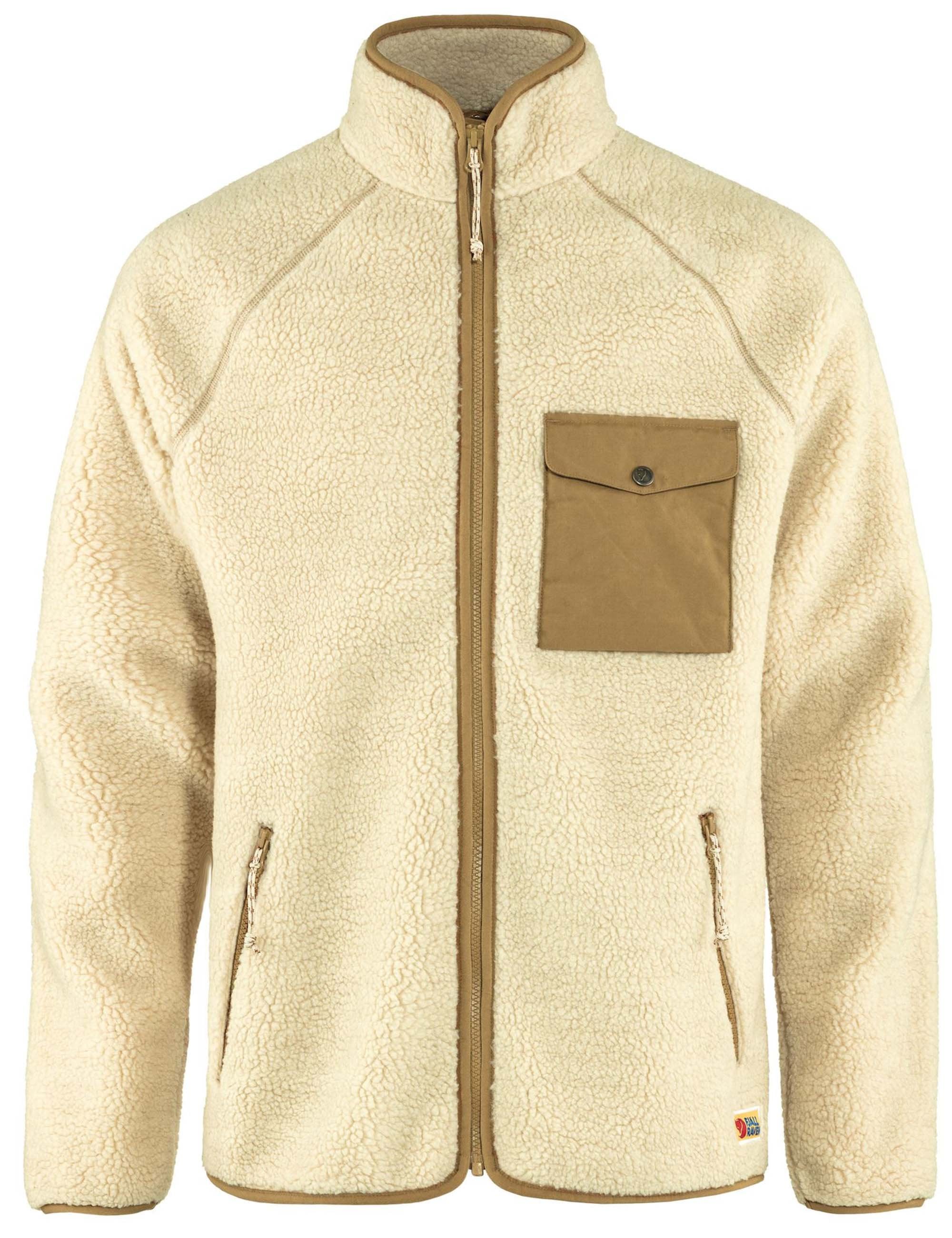 Vardag Pile Fleece Jacket - Chalk White