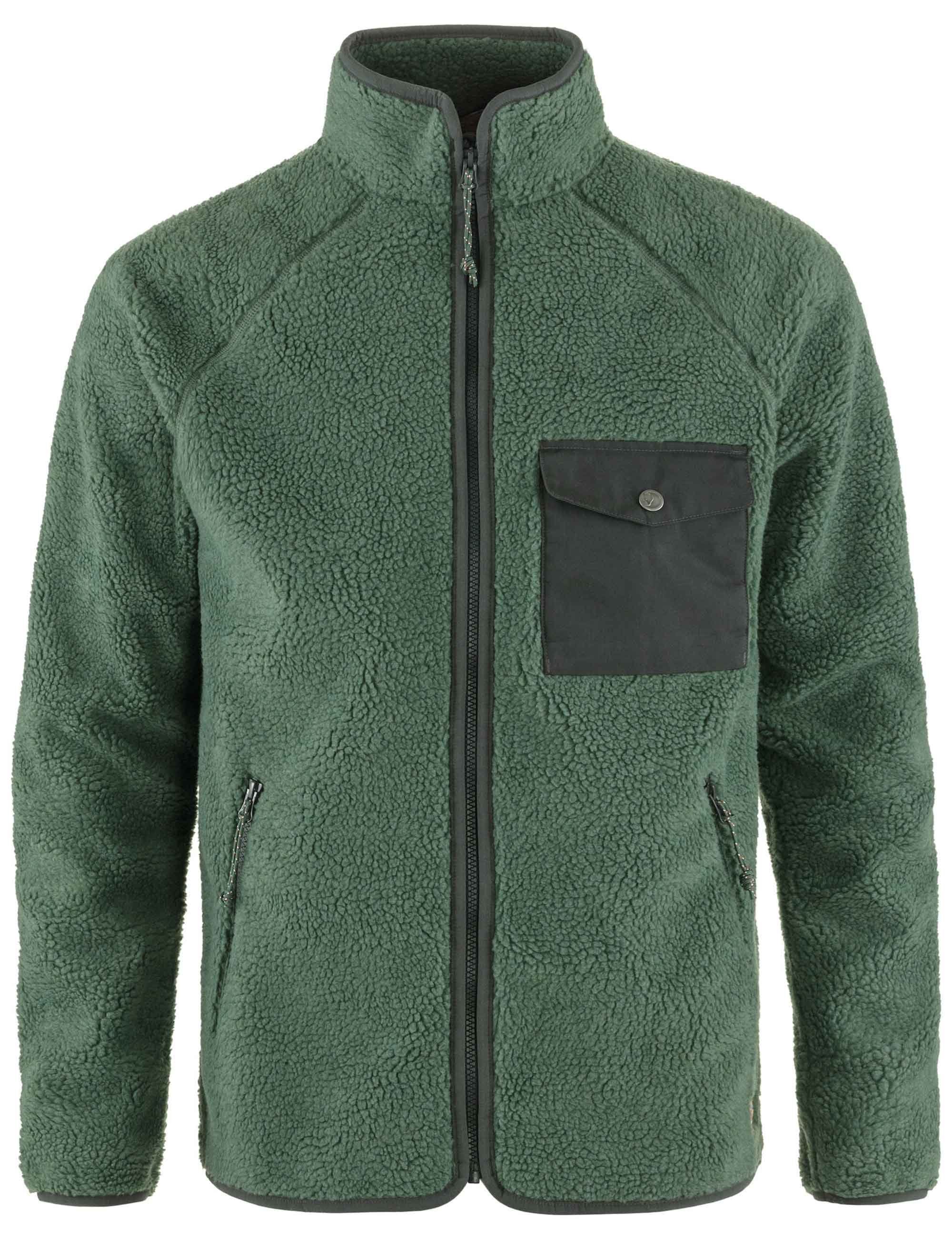 Vardag Pile Fleece Jacket - Deep Patina/Iron Grey