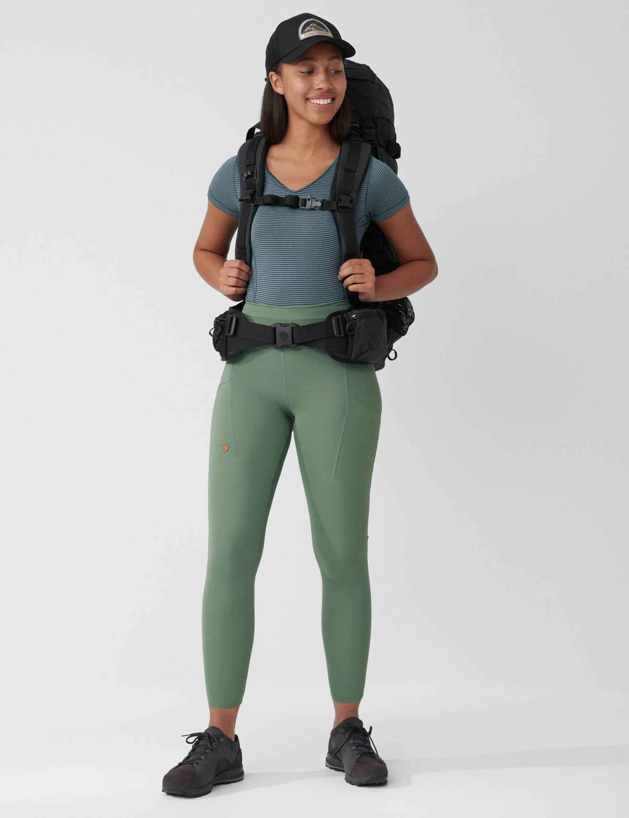 Women's Abisko Tights - Patina Green - Image 4