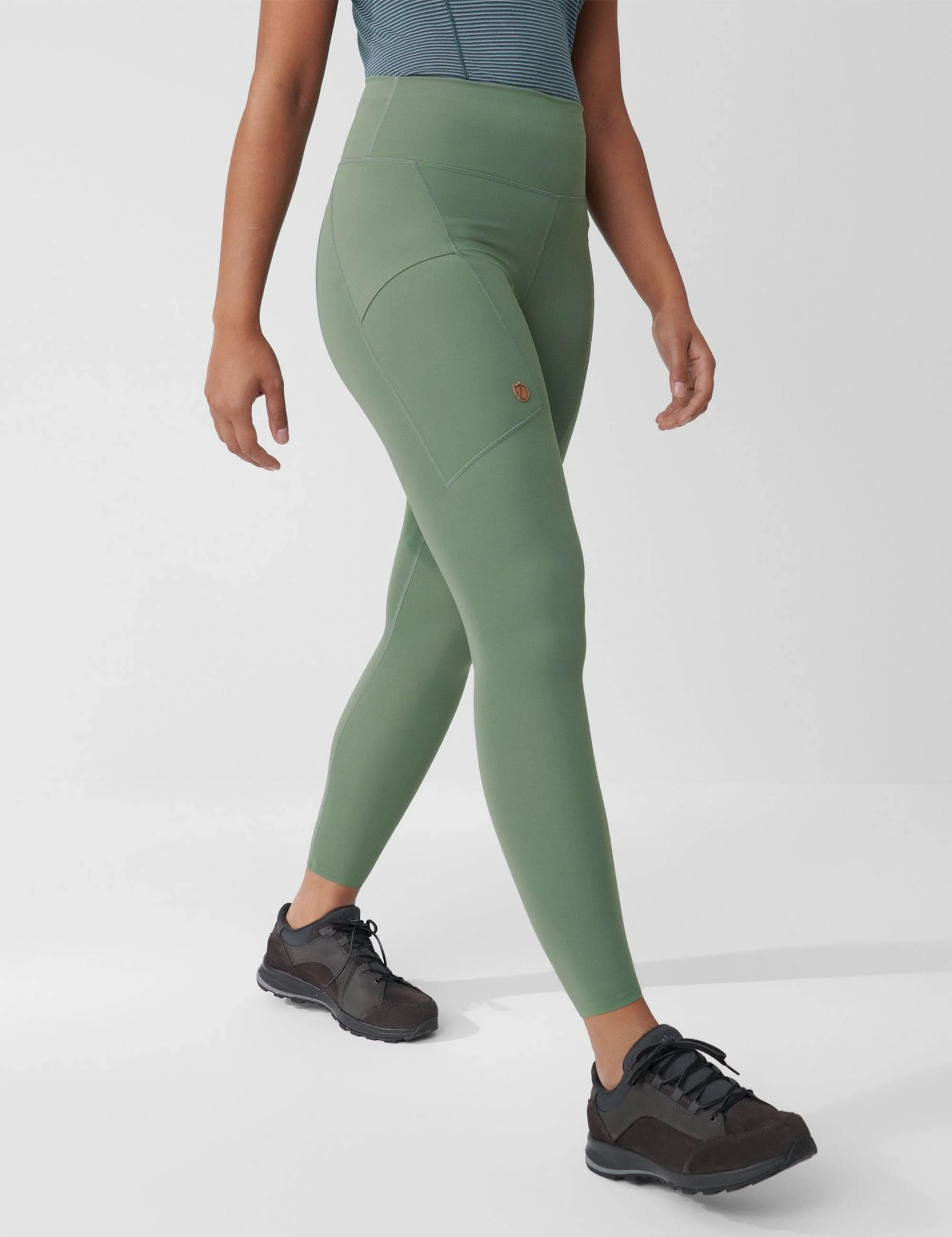 Women's Abisko Tights - Pomegranate Red - Image 3