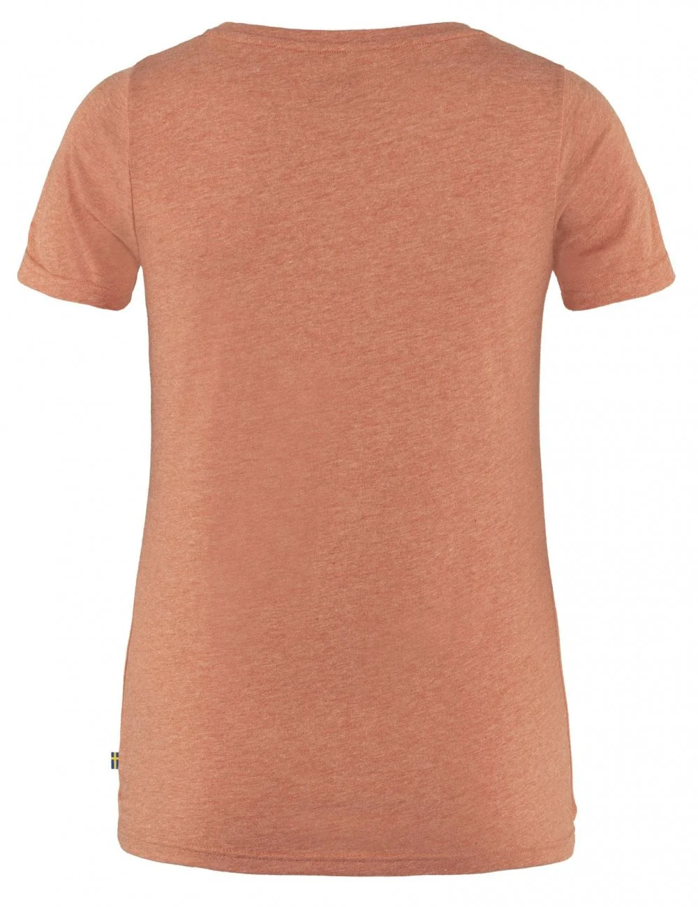 Women's Fjallraven Logo T-Shirt - Rowan Red-Melange - Image 2