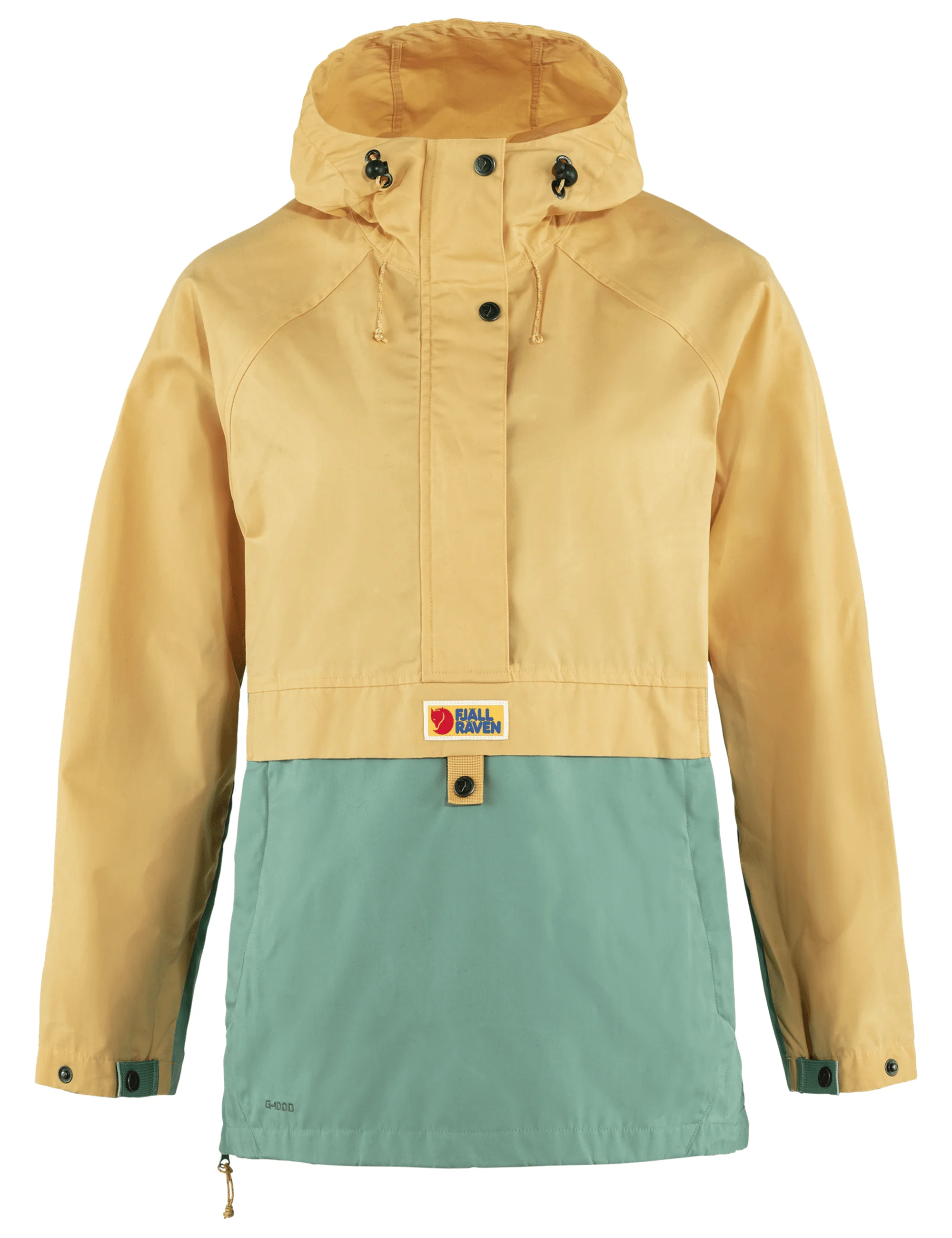 Women's Vardag Anorak - Mais Yellow-Aloe Green