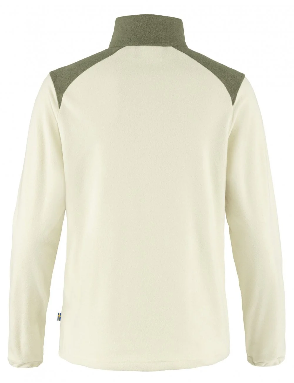 Women's Vardag Lite Fleece Half Zip - Chalk White-Light Olive - Image 2