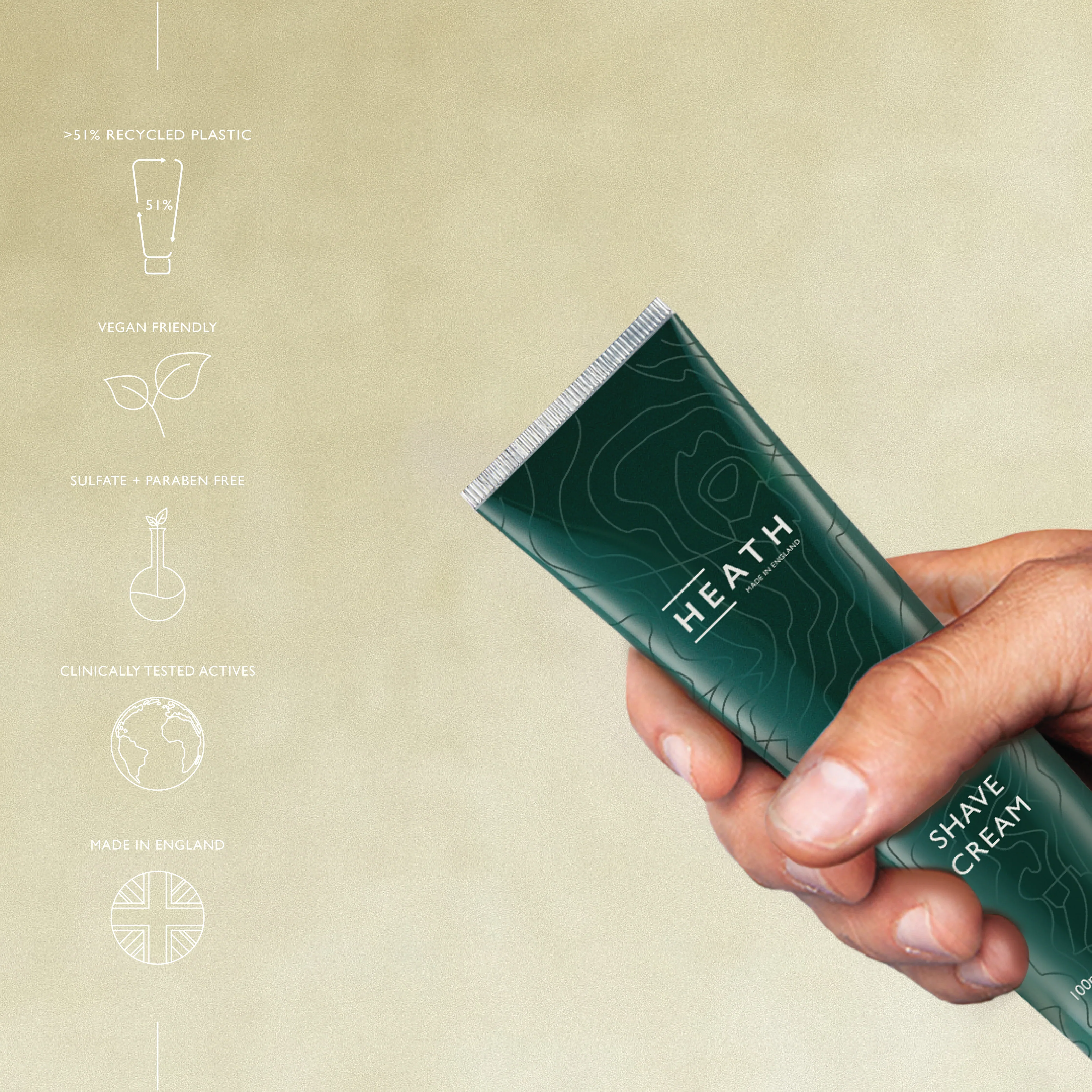 Shave Cream (100ml) - Image 4