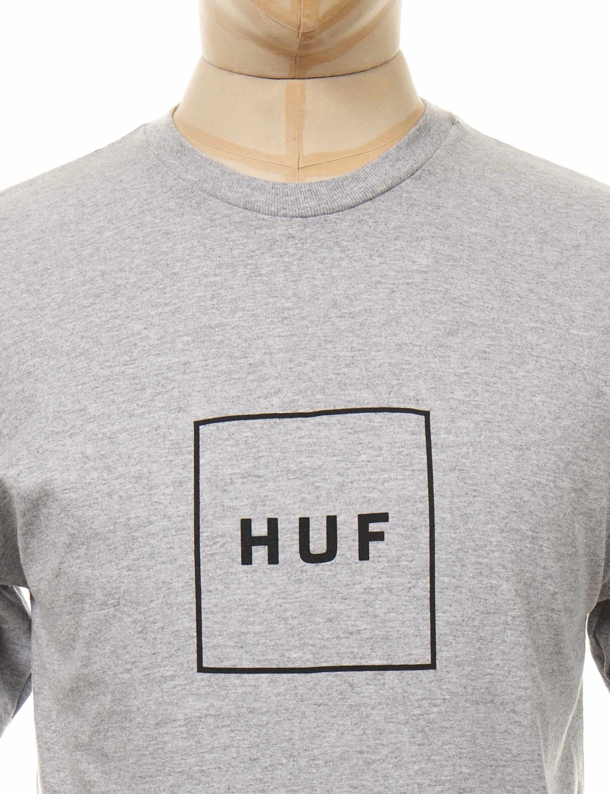 Box Logo T-Shirt - Grey Heather - Image 3