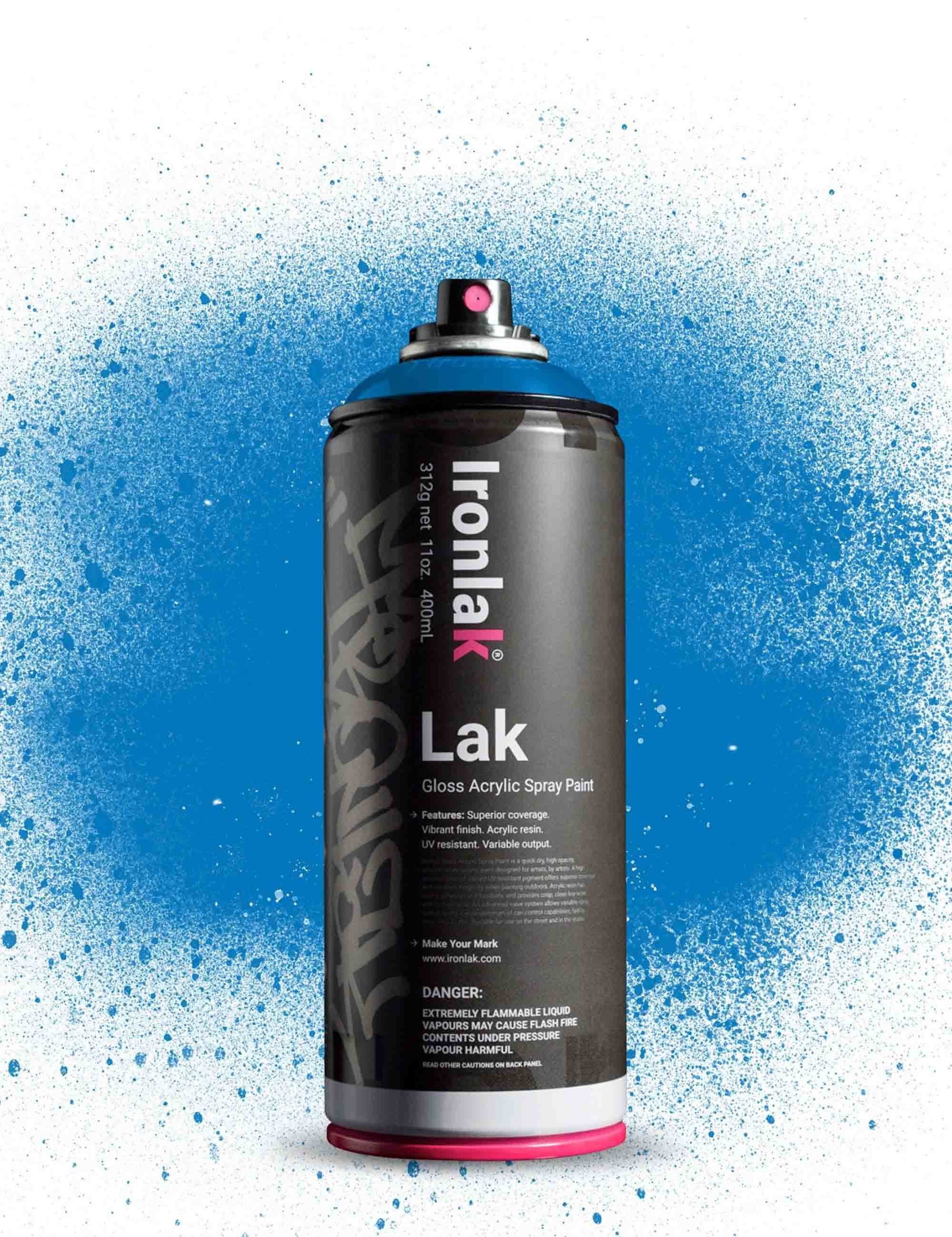 Gloss Acrylic Spray Paint (400ml) - Smurf