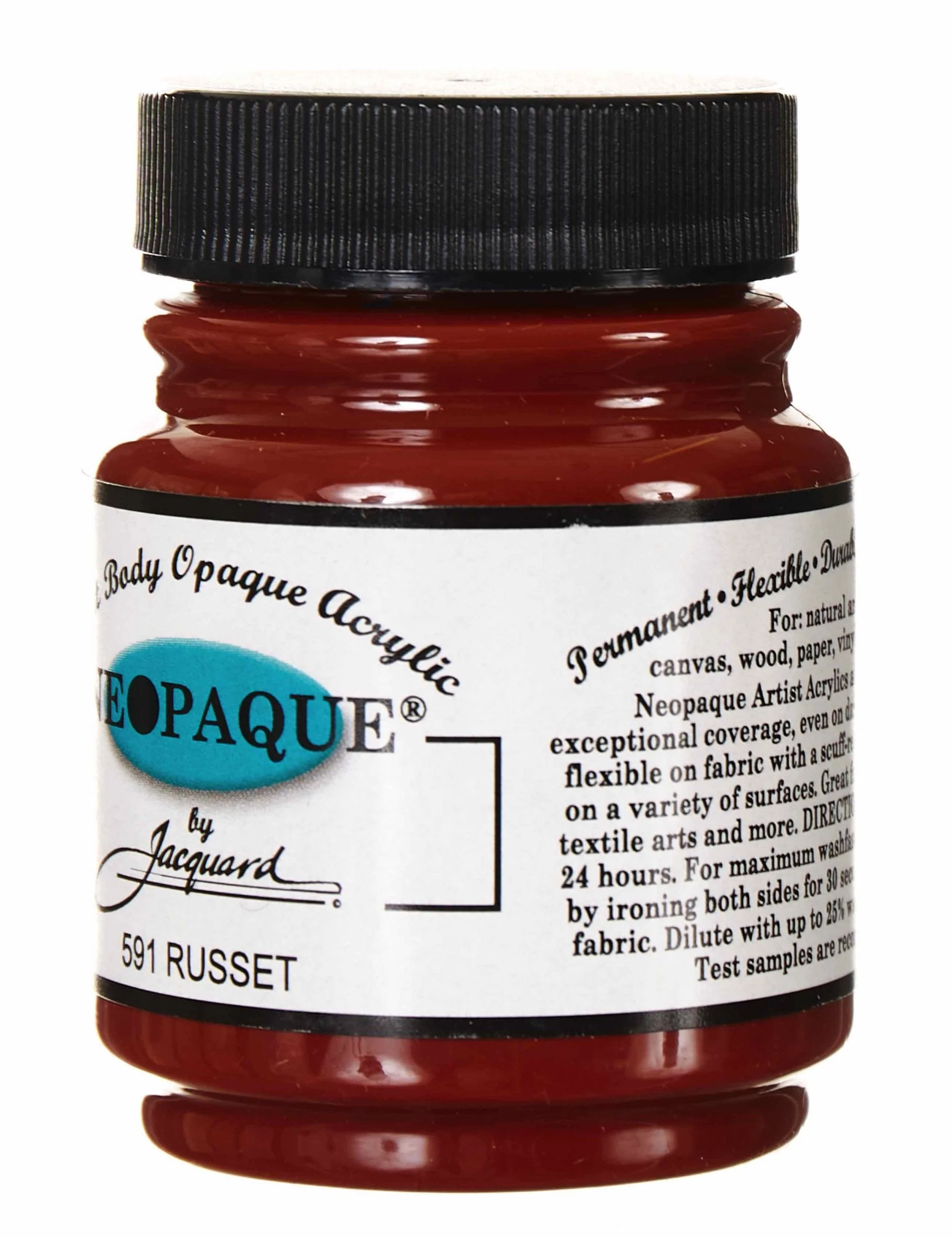 Neopaque Acrylic Paint 2.25oz - Russet 591 - Image 3