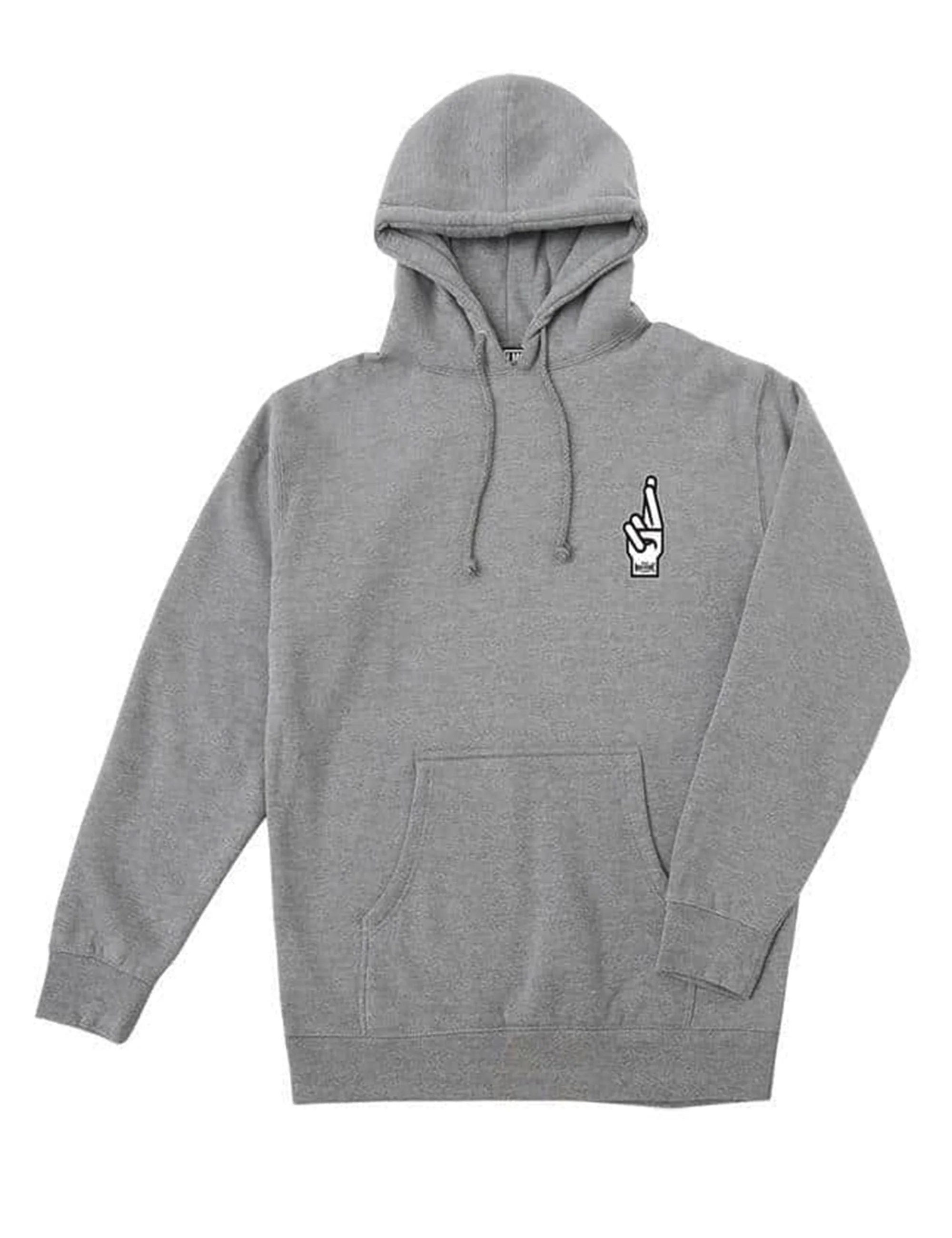 New OG Hooded Sweat - Grey Heather - Image 2