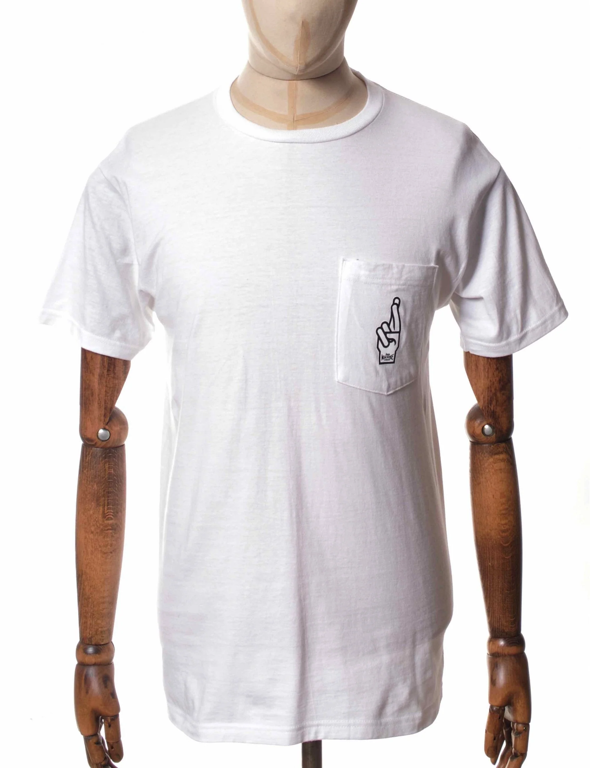 New OG Stock Pocket T-Shirt - White - Image 3