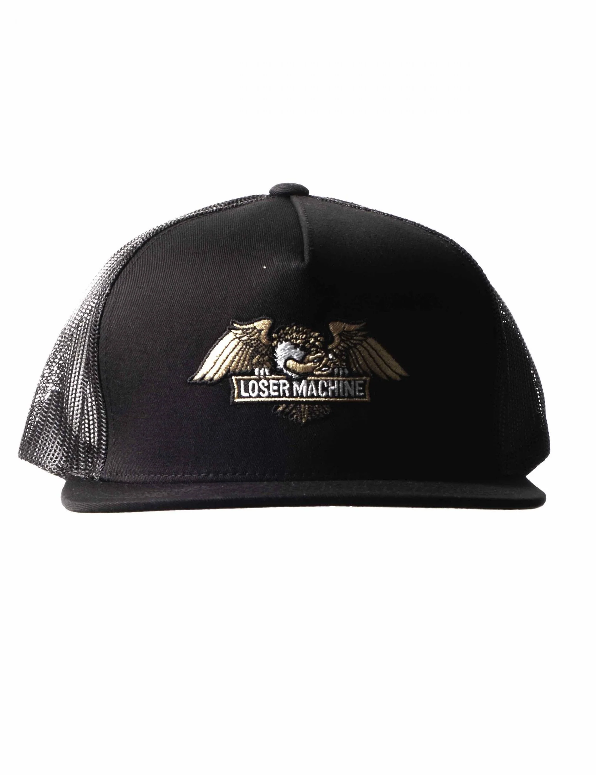 Wings Trucker Hat - Black - Image 2