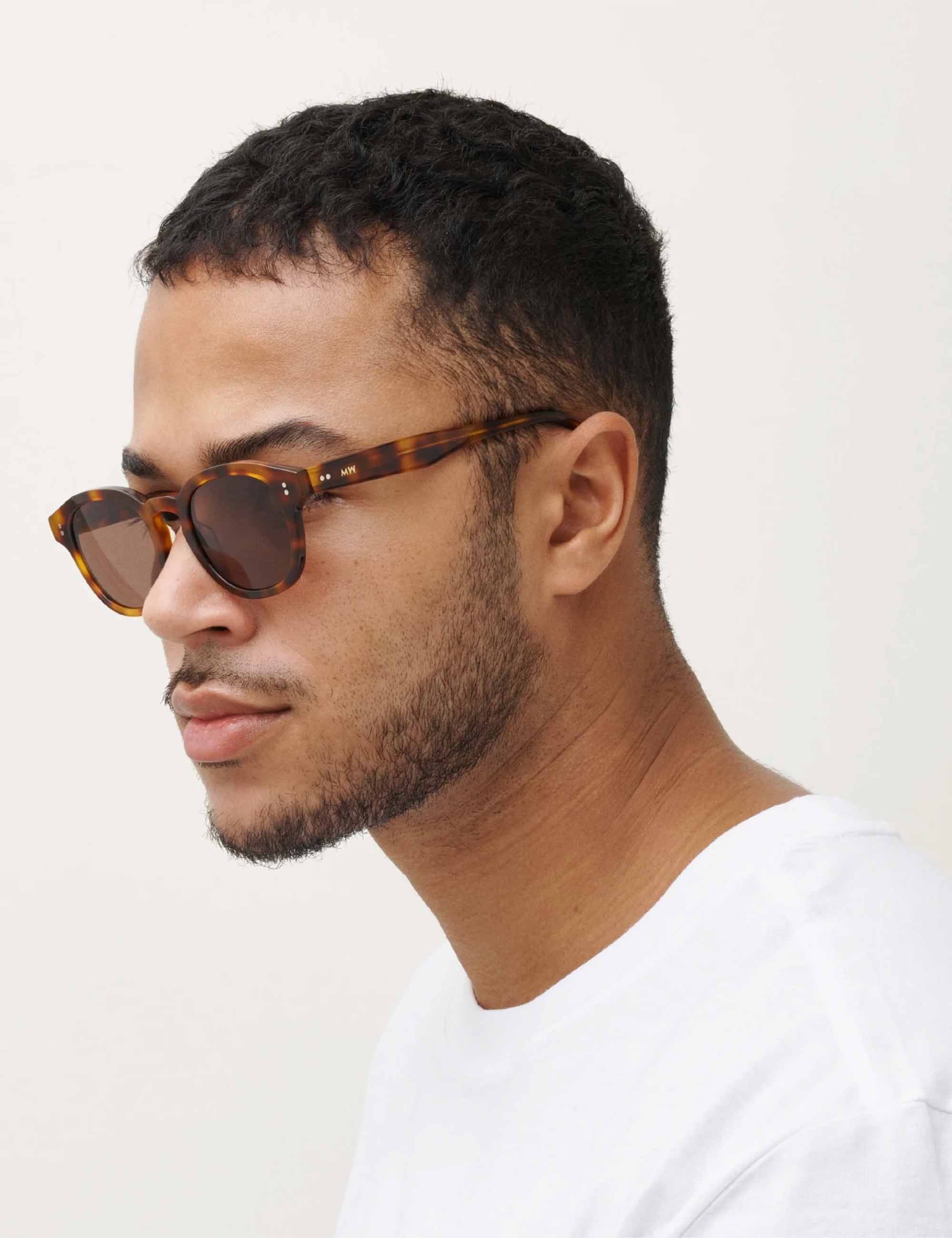 Billie Sunglasses - Tortoise/Gradient Brown - Image 2