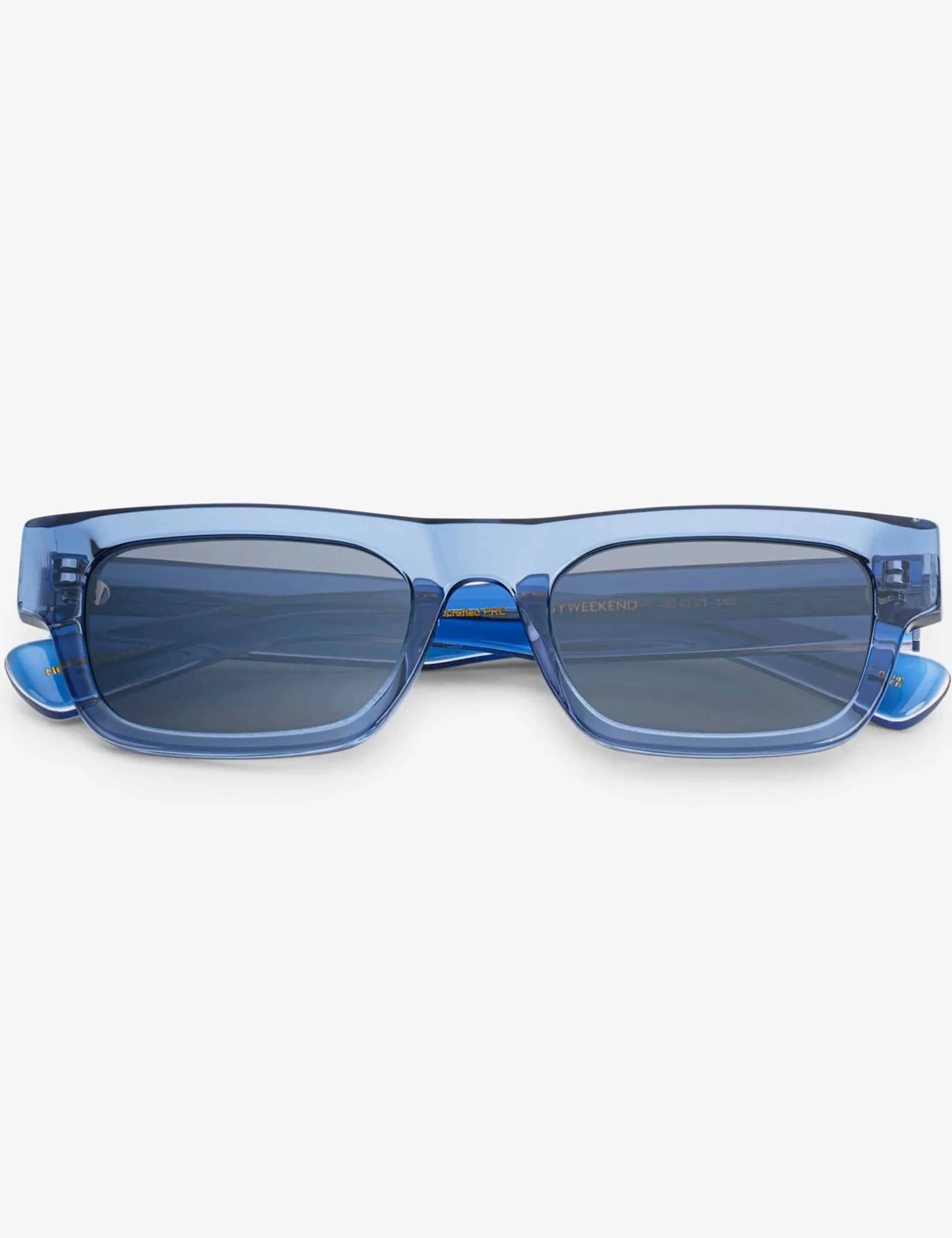 New Dylan ISO Sunglasses - Transparent Blue/Transparent Grey - Image 5