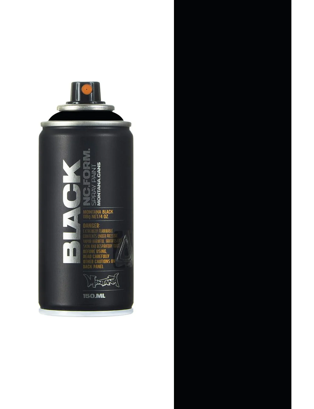 Spray Paint 150ml - Black BLK9001