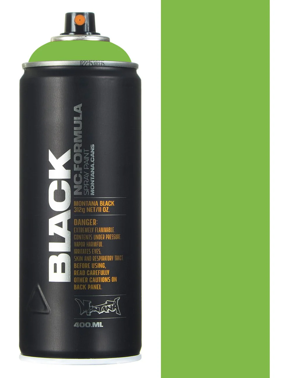 Spray Paint 400ml - Fluorescent Infra Green BLKIN6000