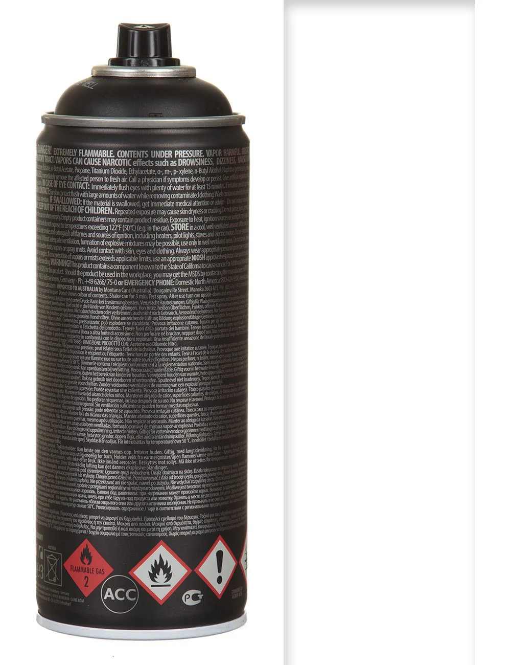 Spray Paint 400ml - Whiteout Highlight BLK9150 - Image 2