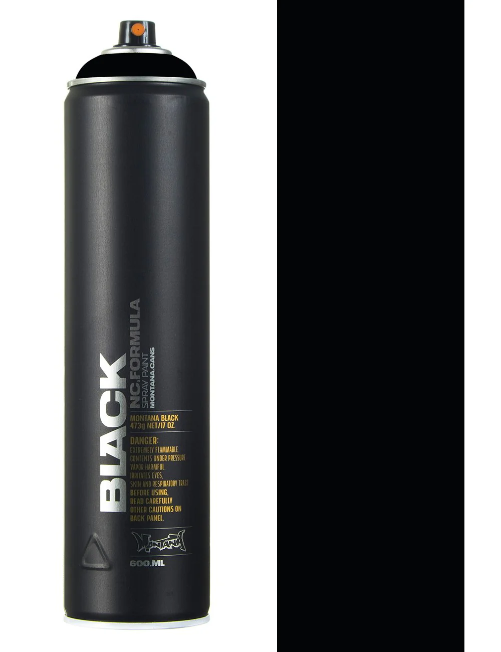 Spray Paint 600ml - Black  BLK9001
