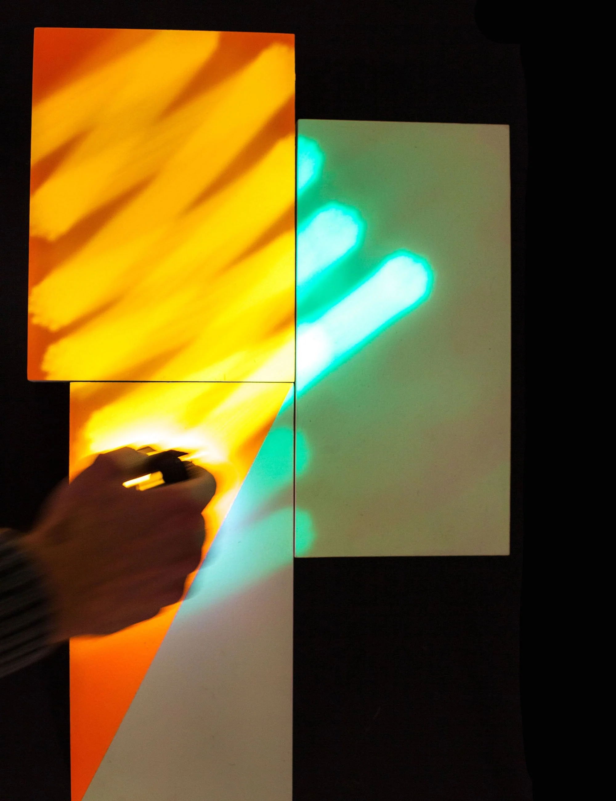 Glow in the Dark Spray Paint 400ml - Orange NG2000 - Image 2
