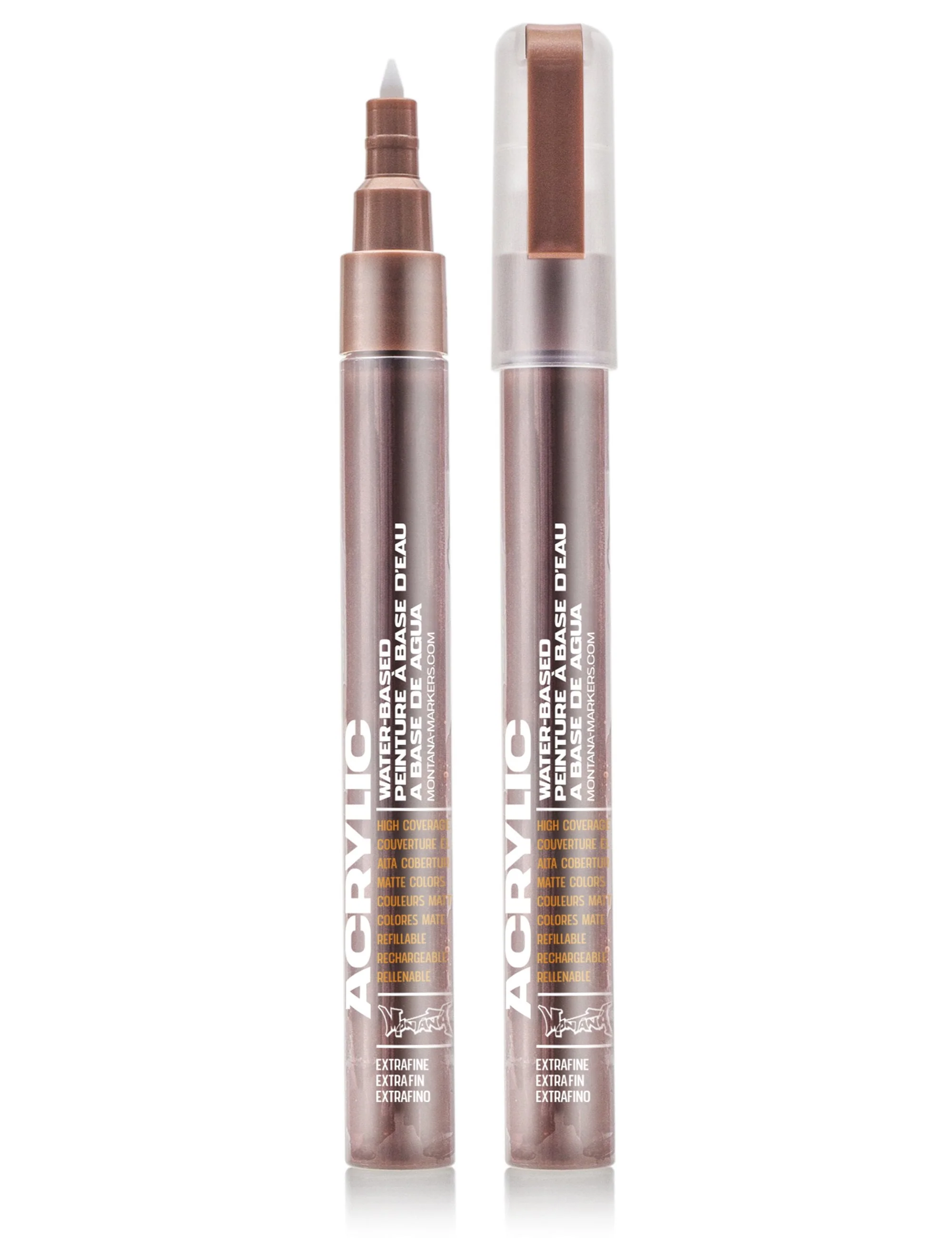 Acrylic Paint Marker 0.7mm - Copper Matt M2000