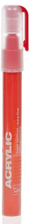 Acrylic Paint Marker 0.7mm - Shock Red S3000 - Image 3