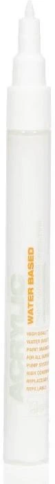 Acrylic Paint Marker 0.7mm - Shock White Pure S9100