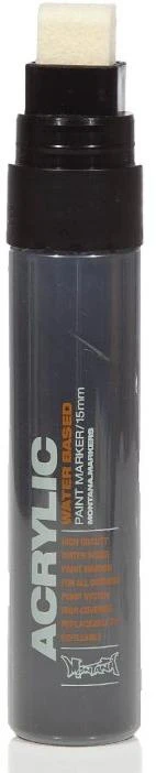 Acrylic Paint Marker 15mm - Shock Black S9000