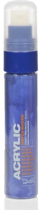 Acrylic Paint Marker 15mm - Shock Blue Dark S5020 - Image 3