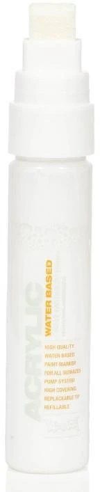 Acrylic Paint Marker 15mm - Shock White Pure S9120