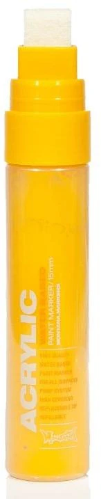 Acrylic Paint Marker 15mm - Shock Yellow S1010