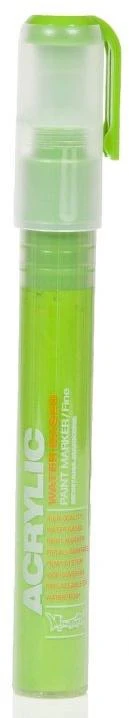 Acrylic Paint Marker 2mm - Shock Green Light S6000 - Image 3