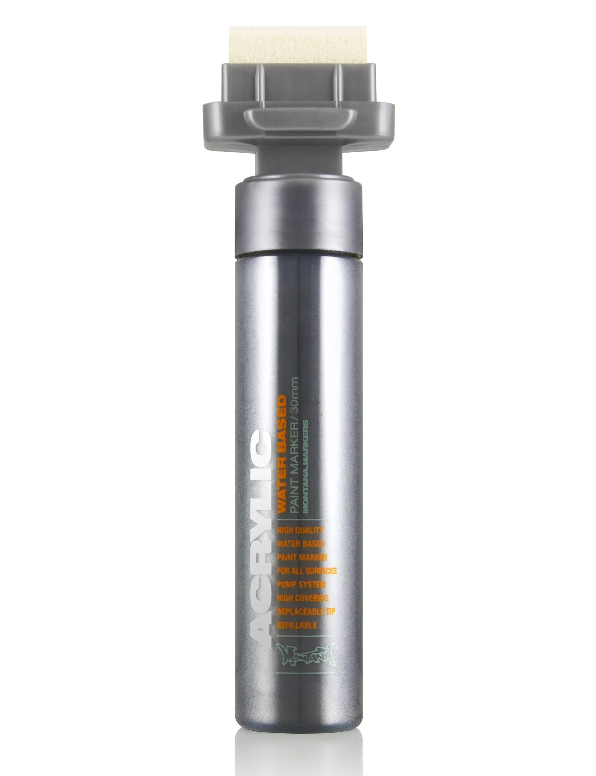 Acrylic Paint Marker 30mm - Silver Matt M1100