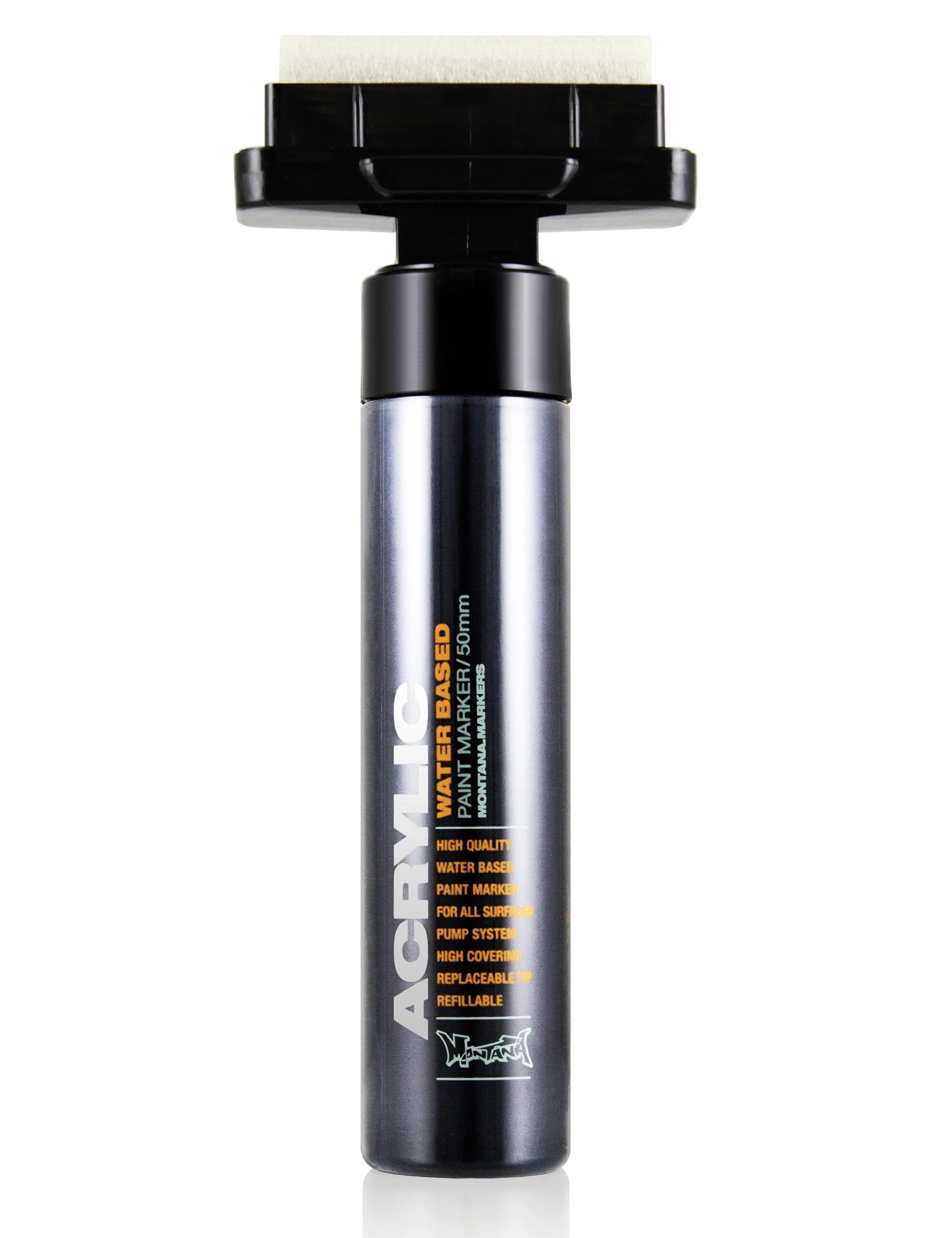 Acrylic Paint Marker 50mm - Shock Black S9000 - Image 2