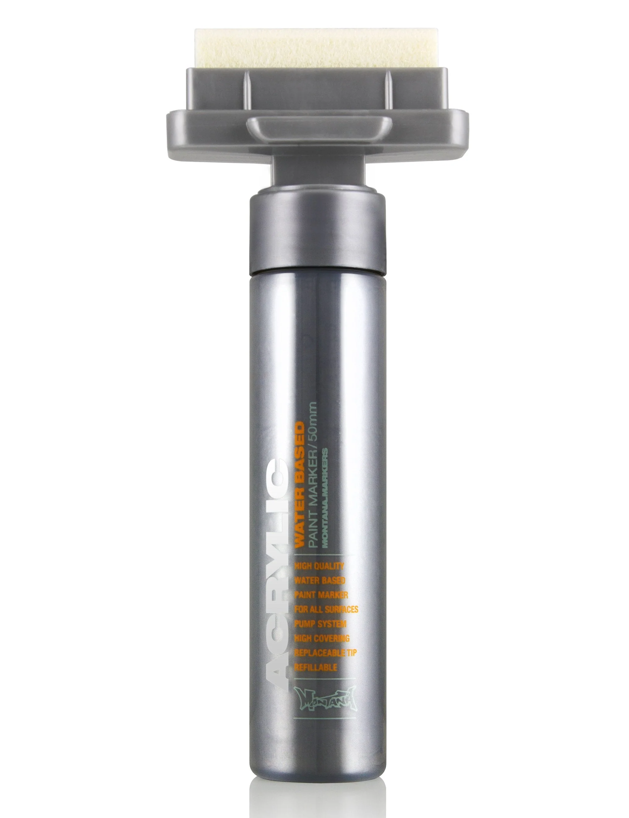 Acrylic Paint Marker 50mm - Silver Matt M1100 - Image 2