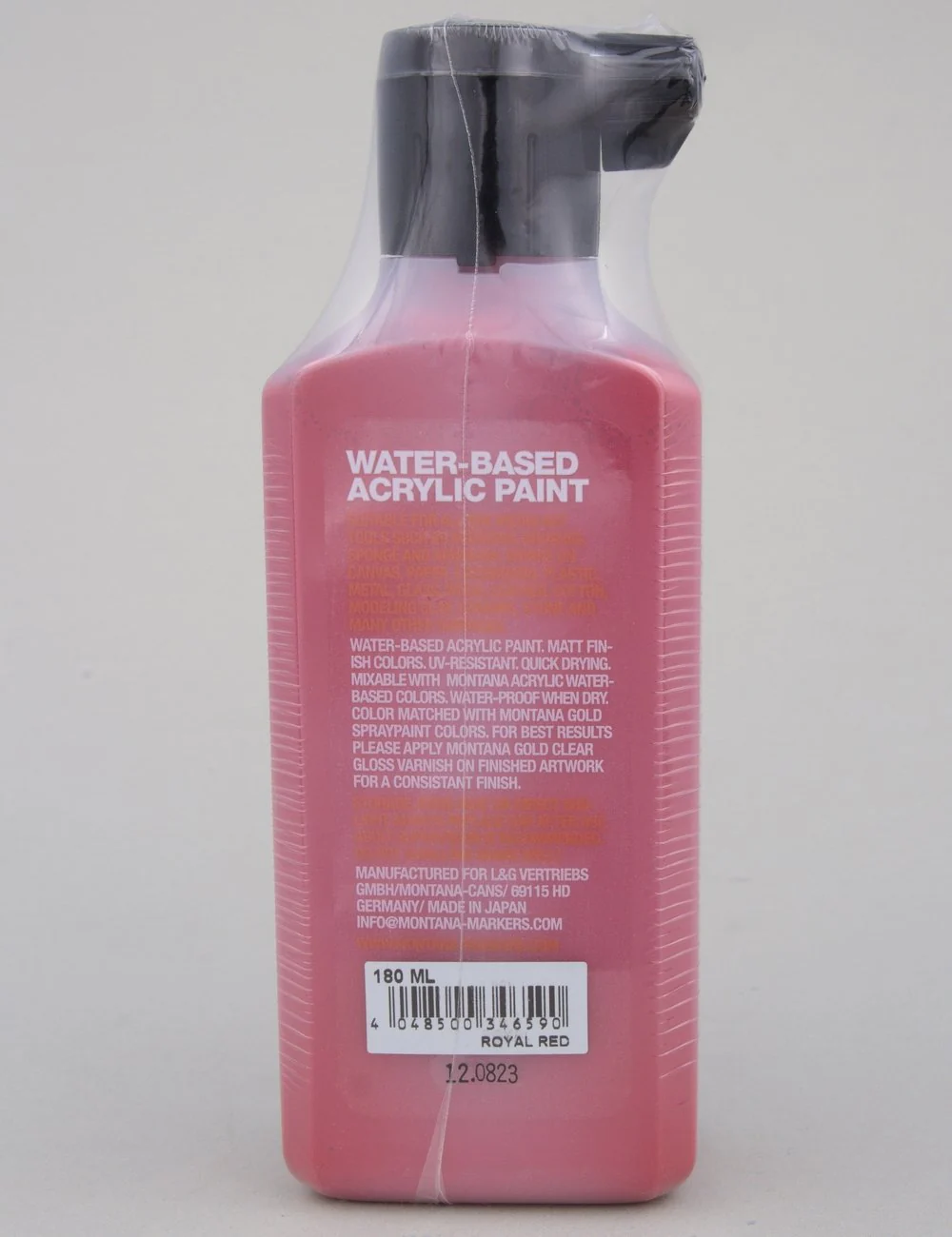 Acrylic Paint Refill 180ml - Royal Red G3060 - Image 2