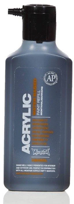Acrylic Paint Refill 180ml - Shock Black S9000 - Image 2