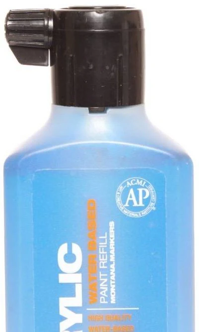 Acrylic Paint Refill 180ml - Shock Blue S5010 - Image 4