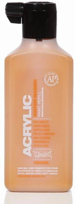 Acrylic Paint Refill 180ml - Shock Brown Light S8000