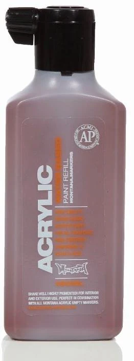 Acrylic Paint Refill 180ml - Shock Brown S8010