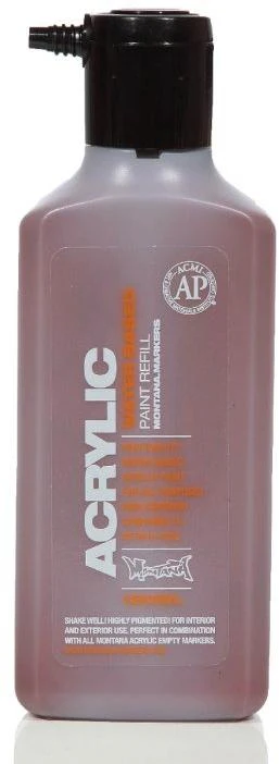 Acrylic Paint Refill 180ml - Shock Brown S8010 - Image 2
