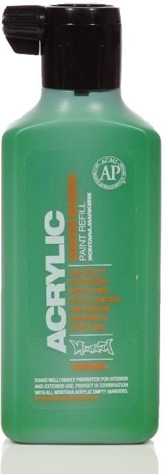 Acrylic Paint Refill 180ml - Shock Green Dark S6020