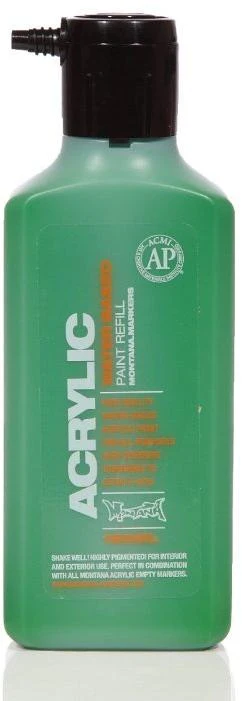 Acrylic Paint Refill 180ml - Shock Green Dark S6020 - Image 2