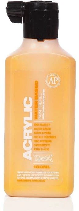 Acrylic Paint Refill 180ml - Shock Orange Light S2000
