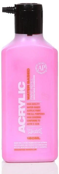 Acrylic Paint Refill 180ml - Shock Pink S4010 - Image 2