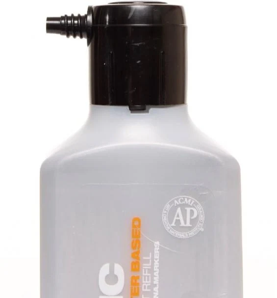Acrylic Paint Refill 180ml - Silver Matt M1100 - Image 4