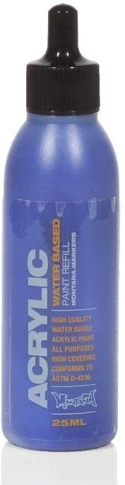 Acrylic Paint Refill 25ml - Shock Blue Dark S5020