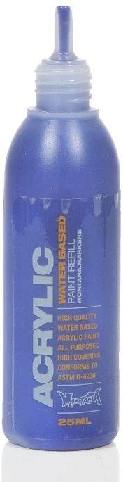 Acrylic Paint Refill 25ml - Shock Blue Dark S5020 - Image 3