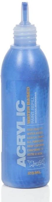 Acrylic Paint Refill 25ml - Shock Blue S5010 - Image 3