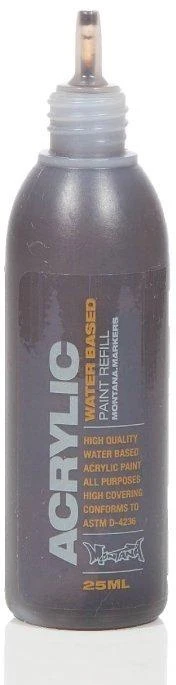 Acrylic Paint Refill 25ml - Shock Brown Dark S8020 - Image 3