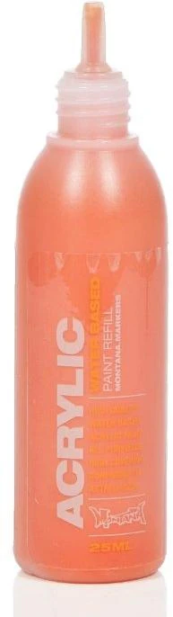 Acrylic Paint Refill 25ml - Shock Orange Dark S2020 - Image 3